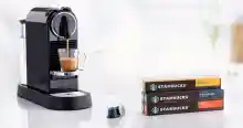 ภาพขนาดย่อของภาพหน้าปกสินค้าNespresso Starbucks Capsule 100% Alum coffee capsule for Nespresso Original Line and Xiaomi Scishare machine FREE DELIVERY + COD available จากร้าน Jinnyjanny บน Lazada ภาพที่ 3