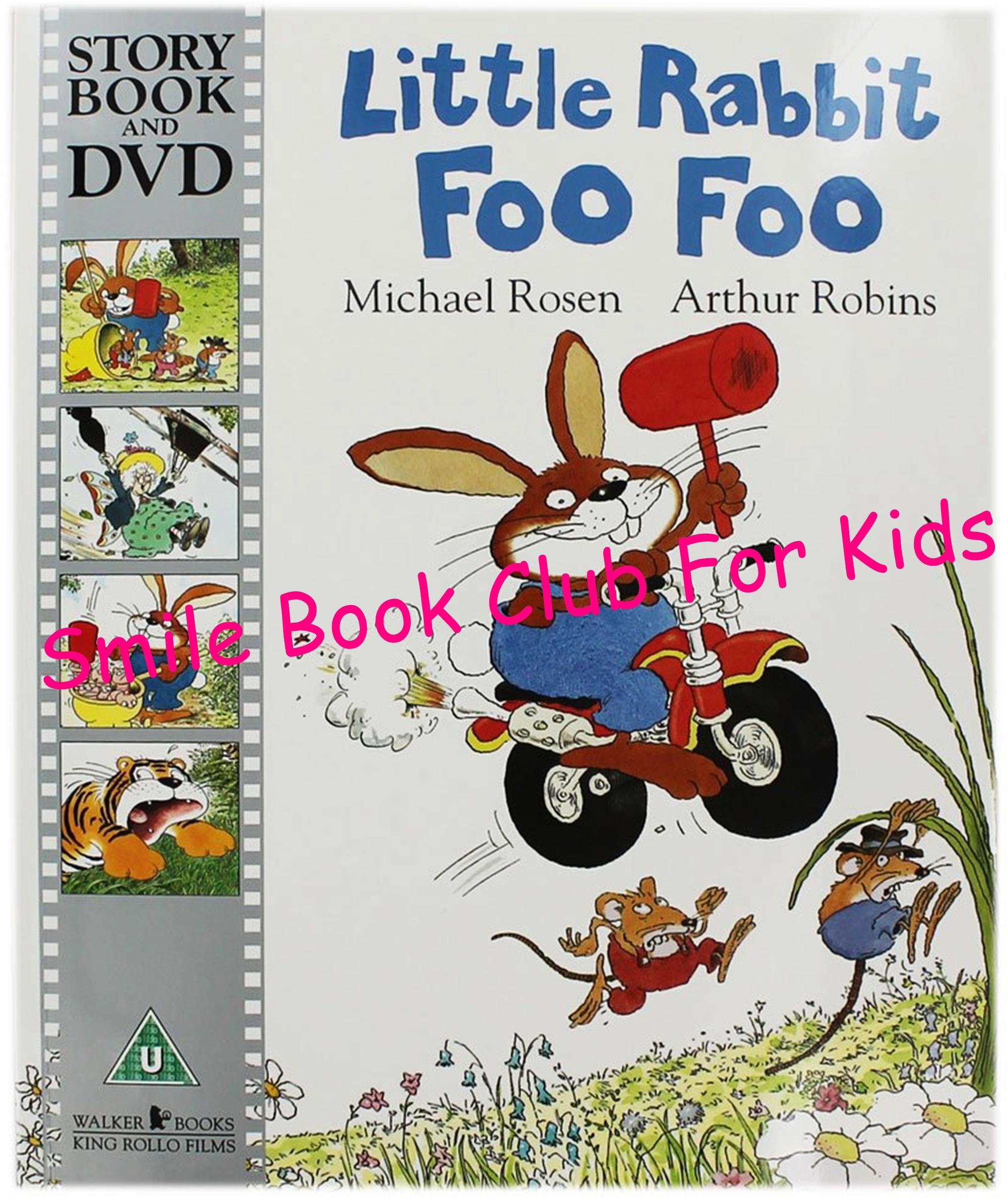 Little Rabbit Foo Foo - Storybook And DVD  (หนังสือ นิทาน ภาษาอังกฤษ)