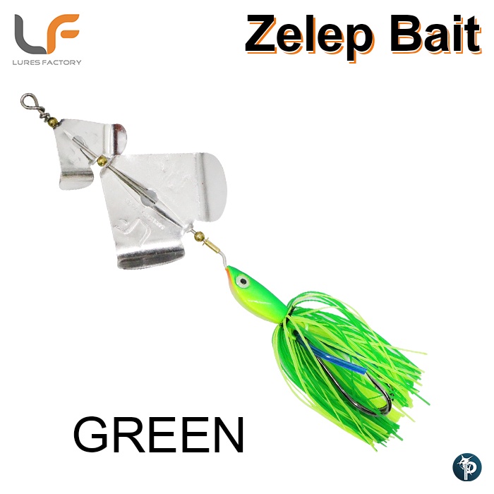 LuresFactory Zelep BuzzBait Slash Bait Spinner 25g | 12cm | size 3/0 |  1pcs/pkt