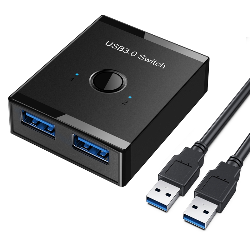 USB Switch KVM USB HUB 3.0 Switcher Selector KVM Switch for PC Keyboard Mouse Printer 1 PC