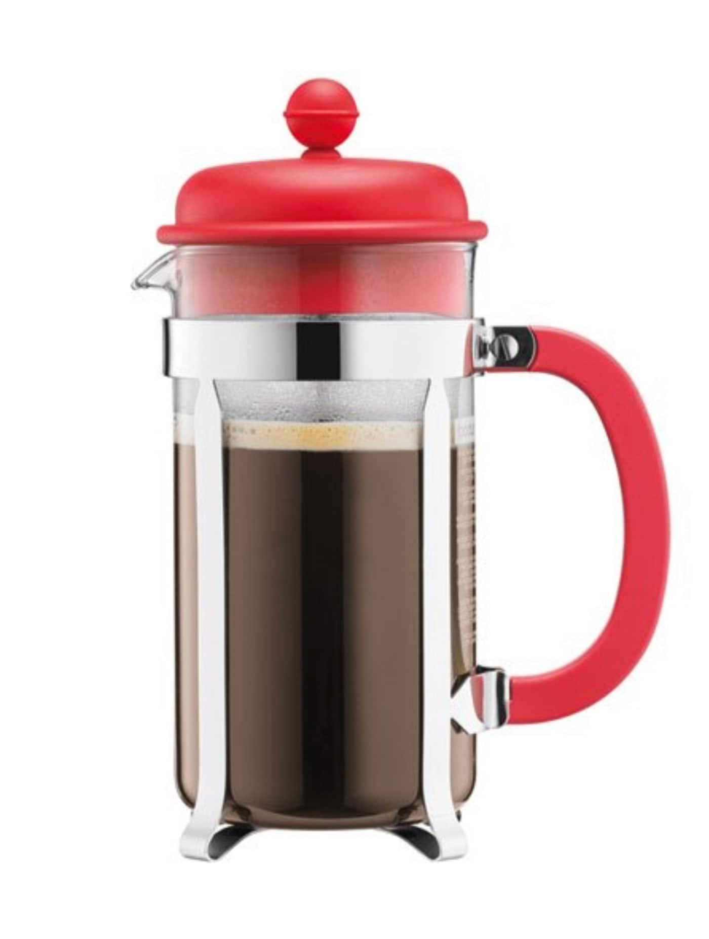 BODUM เครื่องชงกาแฟเฟรนช์เพรส Caffettiera 34 ออนซ์ สีแดง coffee makers