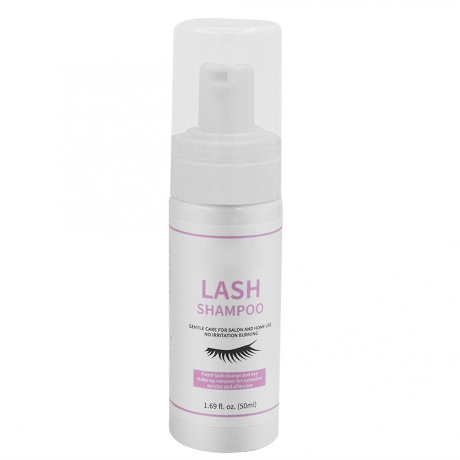 โฟมล้างหน้า ลบเมคอัพ 50ml Eye Lashes Foam Cleaner Individual Eyelash Extension Cleanser 