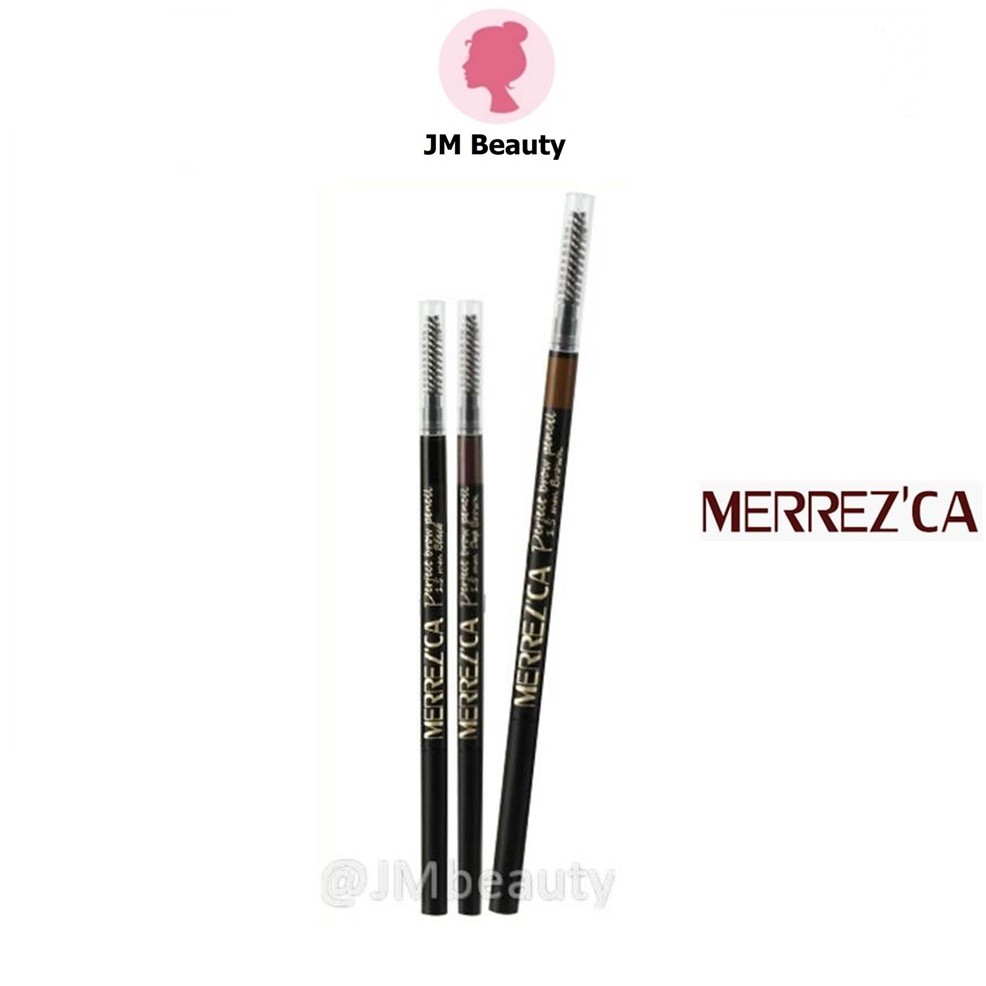 ₪☎  (แท้) Merrezca Perfect Brow Pencil 15mm เมอร์เรซกา เพอร์เฟค โบรว์ ดินสอเขียนคิ้ว Merrez'ca