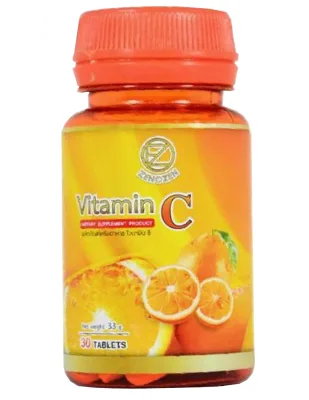 (30 เม็ด) ของแท้ ราคาโรงงาน ซีโนเซน วิตามิน ซี (Zenozen Vitamin C 1000 mg.)