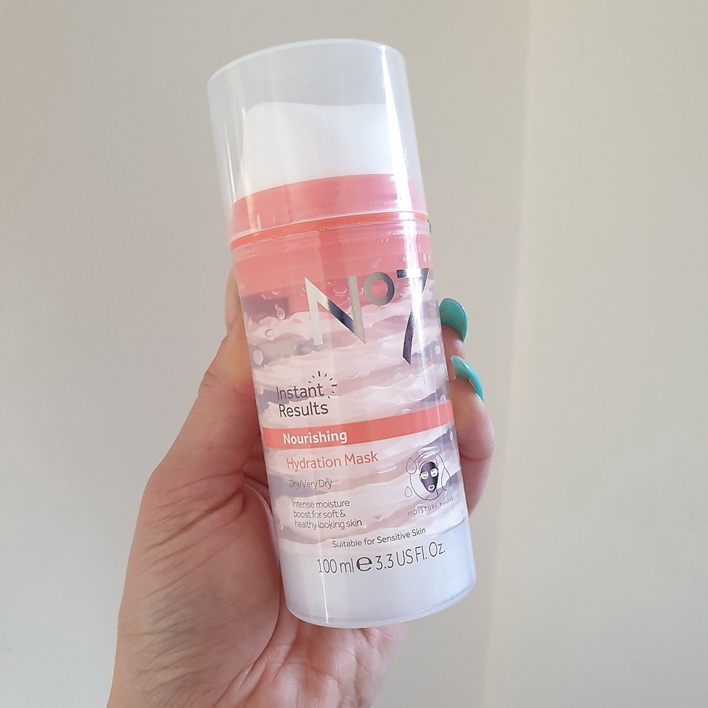 ขายดี???? NO7 INSTANT RESULTS NOURISHING HYDRATION MASK X3 PACK BOX SET