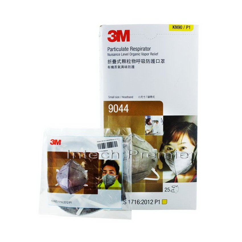 3M หน้ากากป้องกันฝุ่นละอองและไอระเหย  รุ่น 9044A x25ชิ้น