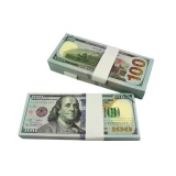 100 Dollars Multicolor Play Paper*Pretend Money Toys For Kids Fun Practice - intl