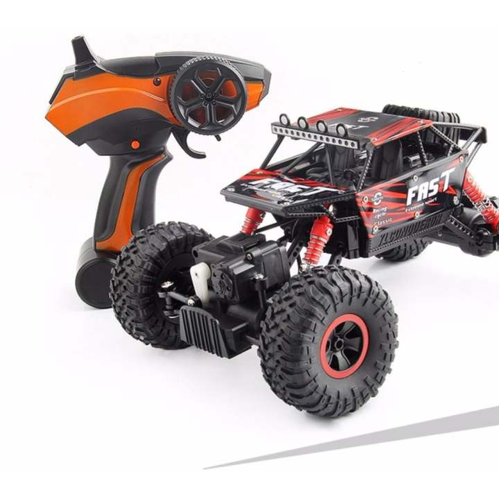 รถบังคับ ขนาด 1:18 สเกล รีโมท 2.4GHz 4wd รถไต่หิน รถบักกี้ รถบิ๊กฟุต รถออฟโรด Rock crawler terminator สุดแรง สุดลุย ! (ล็อตใหม่ปรับวัสดุดีขึ้น มาพร้อมถ่านรีโมท)