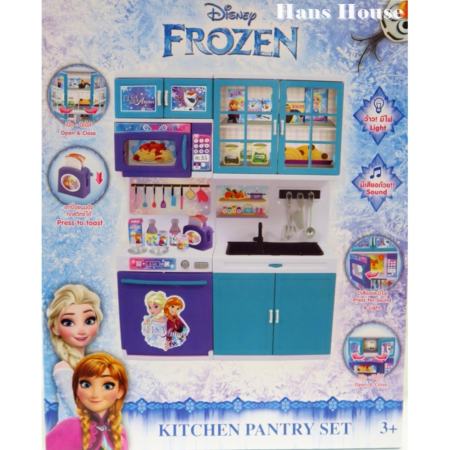 ชุดครัวเด็ก มี 32 ชิ้น เหมือนของจริงมาก - frozen
