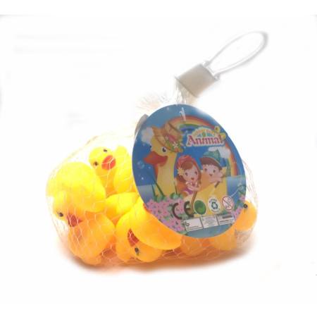 ของเล่น มินิ กองทัพเป็ด ขนาด 3*3*3 Cm. จำนวน 20 ตัว  