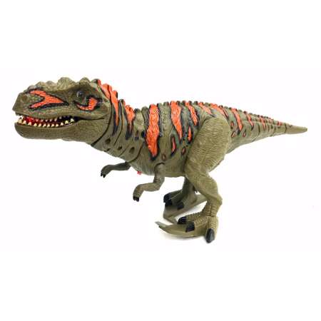 ไดโนเสาร์ 3D (เดินได้ มีเสียง มีไฟ) ขนาด 10*38*15 Cm.