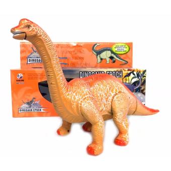 thetoy ไดโนเสาร์ 3D (เดินได้ มีเสียง มีไฟ) ของเล่นเด็ก ของเล่นใส่ถ่าน