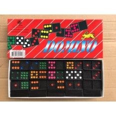 ของเล่น ลดกระหน่ำวันนี้ ขายถูกที่สุด! เกมส์ โดมิโน่ กล่องใหญ่ 55 ตัว Domino