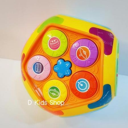 ของเล่นเสริมพัฒนาการ ของเล่นเด็ก กล่องกิจกรรมดนตรีใหญ่ 7 ด้าน  Educational Toys House