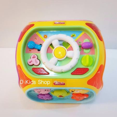 ของเล่นเสริมพัฒนาการ ของเล่นเด็ก กล่องกิจกรรมดนตรีใหญ่ 7 ด้าน  Educational Toys House