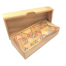 โดมิโน่ 3 เหลี่ยม ของเล่นไม้ เสริมพัฒนาการ (Trio Domino) Ama-Wood 