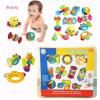 ของเล่น ของเล่นเด็ก ของเล่นเขย่ามีเสียง Baby Rattles เขย่ามือเซ็ต 10 ชิ้น แบรนด์คุณภาพ Huile toys คุณภาพดีมาก