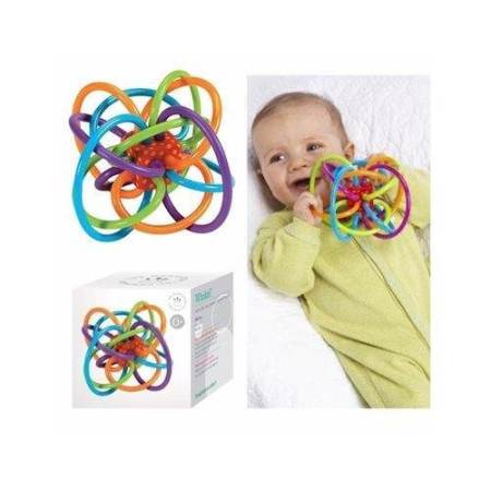 BabyShine ของเล่นยางกัด Winkel จาก Manhattan toy