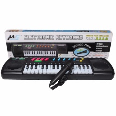 patipan toy ออร์แกนคีย์บอร์ด + ไมโครโฟน สำหรับเด็ก รุ่นประหยัด(31 Keys Electric Keyboard)