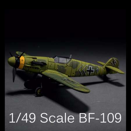 โมเดลเครื่องบินรบ BF-109 รุ่น D