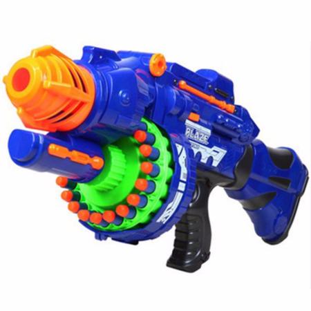 ราคาดีสุด ปืนเด็กเล่น ปืนกลไฟฟ้ายิงกระสุนโฟมชนิดเบาไม่อันตราย Blaze Storm Kids
Children Boys Girls Soft Dart Machine Bullet Battle Gun with 20 Foam
Safety Bullets and 20 Suckers (คละสี) ลดอีกครั้งนาทีนี้