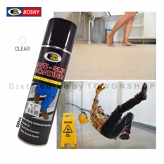 BOSNY สเปรย์กันลื่น ป้องกันพื้นลื่น พื้นห้องน้ำ บันได สีใส CLEAR ANTI-SLIP COATING SPRAY PAINT 600ml