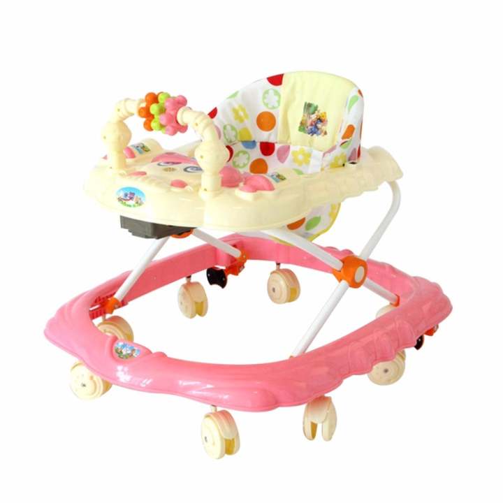 Brightbaby รถหัดหน้าฮิปโป 638 (สีชมพู)