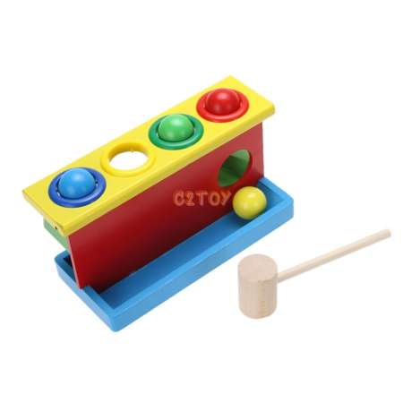 C2Toy ของเล่นเสริมพัฒนาการ ทุบบอลสไลด์1ชั้น