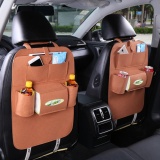 ที่ใส่ของ/สัมภาระ เอนกประสงค์ แบบติดด้านหลังเบาะรถยนต์ ถอดซักได้ Car Vehicle Back Seat Multi-pocket Organizer Hanging Travel Storage Bag