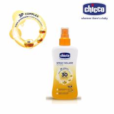 Chicco ครีมทากันแดดสำหรับเด็ก Dp Sun Spray Spf30+ 150Ml
