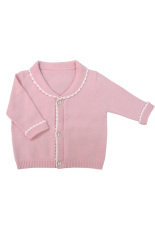 Cozi Co. เสื้อ Hand Knitted เด็ก 3-6 เดือน (สีชมพู)
