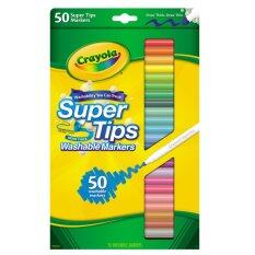 Crayola สีเมจิกซุปเปอร์ทิปส์ล้างออกได้50สี ( Crayola Supertips ). 