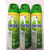 Dettol Disinfectant Surface Spray กลิ่น Morning Dew (225ml x 6 กระป๋อง)