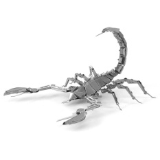 DIY 3D โมเดลปริศนาของเล่นประกอบเพื่อการศึกษา SCORPION-SILVER