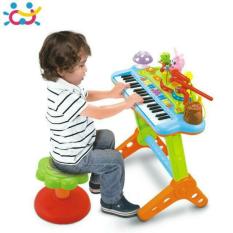 ของเล่น เปียโนออร์แกน พร้อมเก้าอี้ Electronic Organ By huile