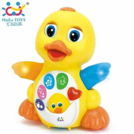 EQ Flapping Yellow Duck ของเล่นเสริมพัฒนาการ เจ้าเป็ดน้อยเต้นดุ๊กดิ๊ก