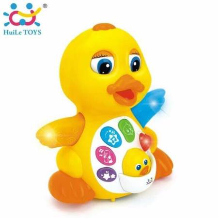 EQ Flapping Yellow Duck ของเล่นเสริมพัฒนาการ เจ้าเป็ดน้อยเต้นดุ๊กดิ๊ก