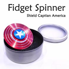 สปินเนอร์โล่กัปตันอเมริกา - แบบโลหะ Fidget Spinner
