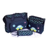 Happy & Lovely Bag กระเป๋าเก็บของใช้ลูก 3 ชิ้นเก็บเครื่องปั๊มนม สำหรับคุณแม่ลูกอ่อน CB0001BL สีฟ้า