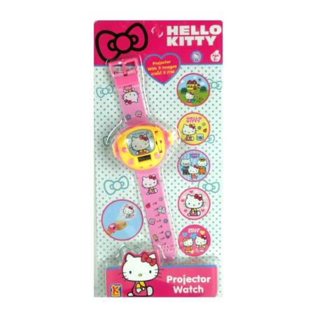 คิดตี้ ของเล่น นาฬิกาดิจิตอล+โปรเจคเตอร์ Hello Kitty ลิขสิทธิ์แท้