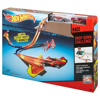 hot wheels drop down challenge