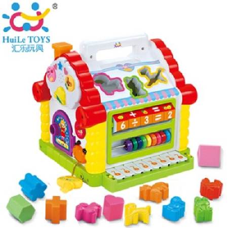 Huile toys บล็อกหยอดบ้าน Funny cottage 739