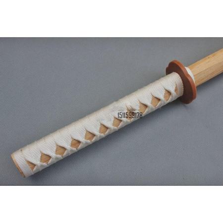 JAPAN ดาบไม้ซามูไร bokken งานคุณภาพผลิตจากไม้เนื้อแข็ง (เพิ่มสายเชือกห่อรอบที่จับ)