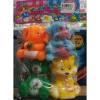 J.TOYS ตุ๊กตายาง ยางบีบ สัตว์น่ารัก 4 ตัว