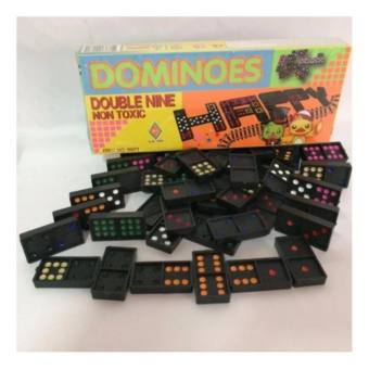 J.TOYS Domino ของเล่นเสริมทักษะโดมิโน 55 ชิ้น