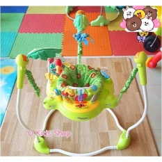 Jumperoo Jungle จั้มเปอร์เด็ก สีเขียวสดใส มีดนตรี มีไฟ เสริมพัฒนาการเด็ก