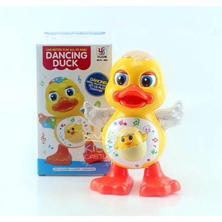Kids Castle เป็ดเต้นขาแดนซ์ ร้องเพลงได้ สุดฮิต มีเสียง มีไฟ ขยับปีกระพริบตาขยับขา Dancing Ducks 