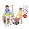 Lookmee Shop ชุดเคาน์เตอร์ร้านซุปเปอร์มาเก็ต พร้อมรถเข็นซุปเปอร์ และสินค้า