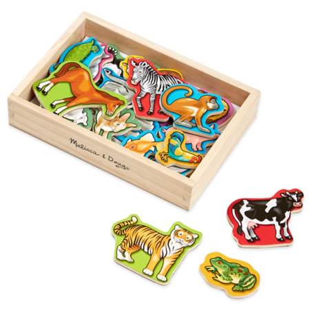 Melissa  Doug Wooden Animal Magnets