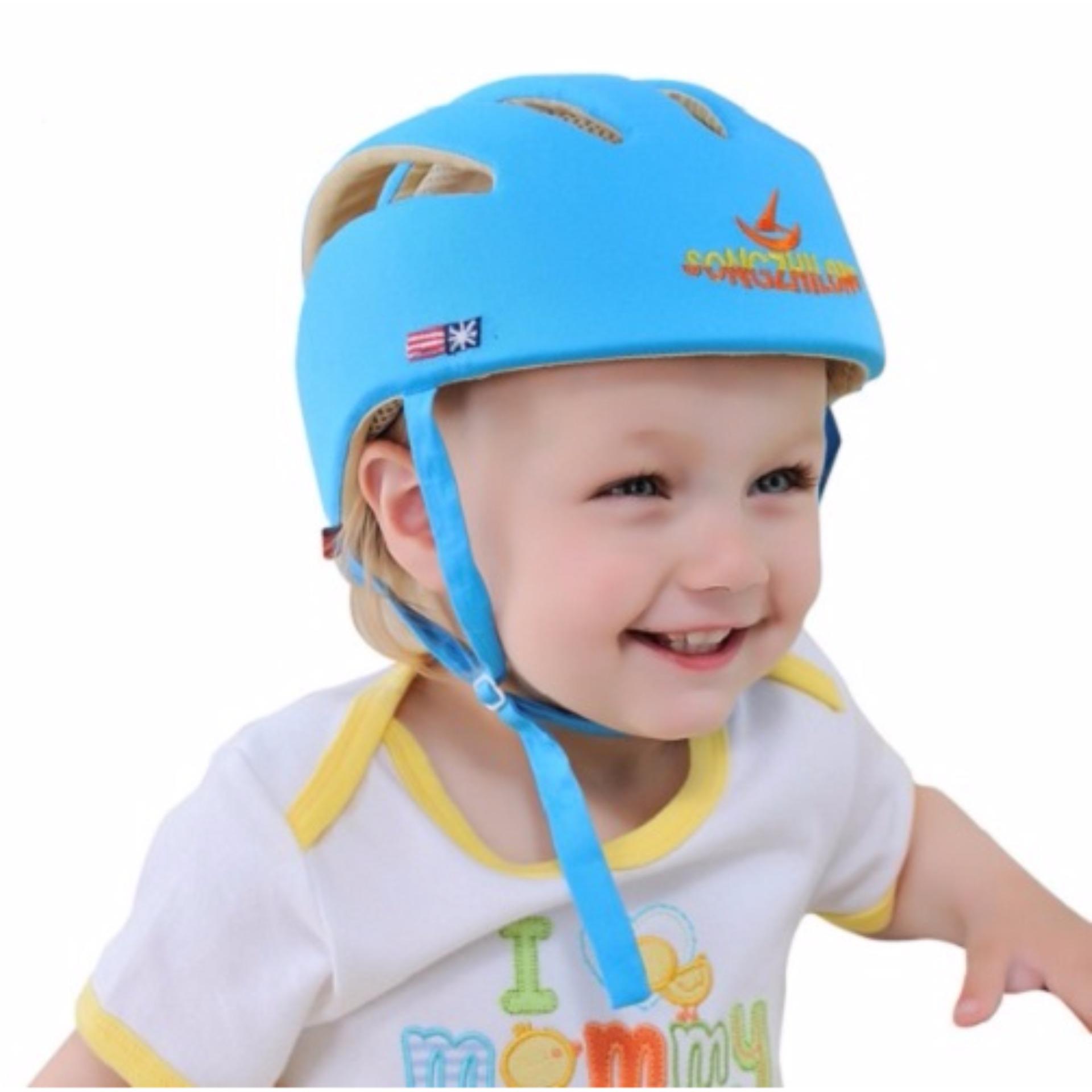 ราคา Morestech หมวกกันกระแทก สำหรับเด็ก สีฟ้า
